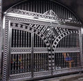 Steel main gate