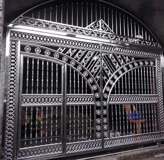 Steel main gate