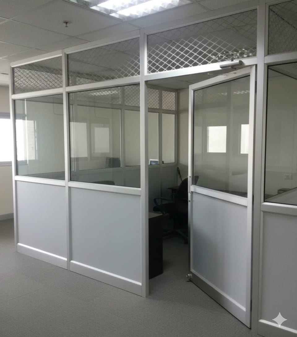 Aluminium door