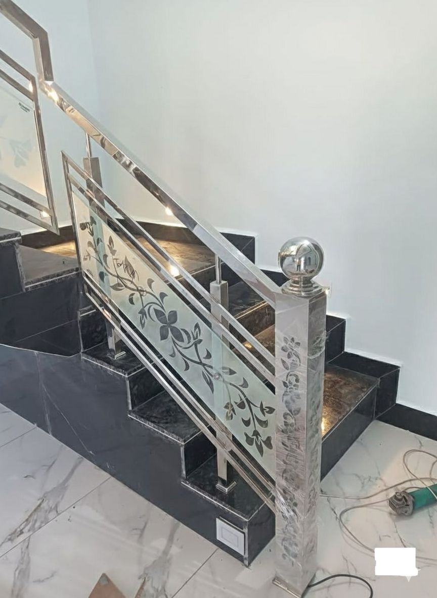 Steel stair